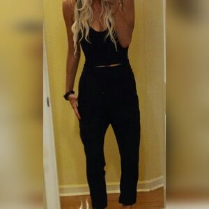 Zara Skinny Leg Ankle Harem Pants